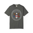 Dept of Elder Emo Tee on Comfort Colors Pepper / M