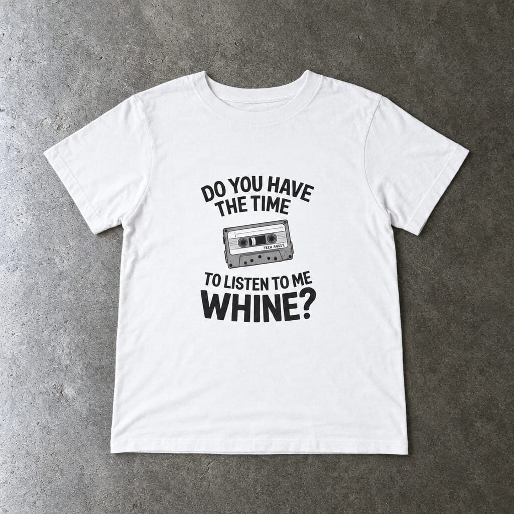 Do You Have The Time To Listen To Me Whine - Toddler Tee White / 2T