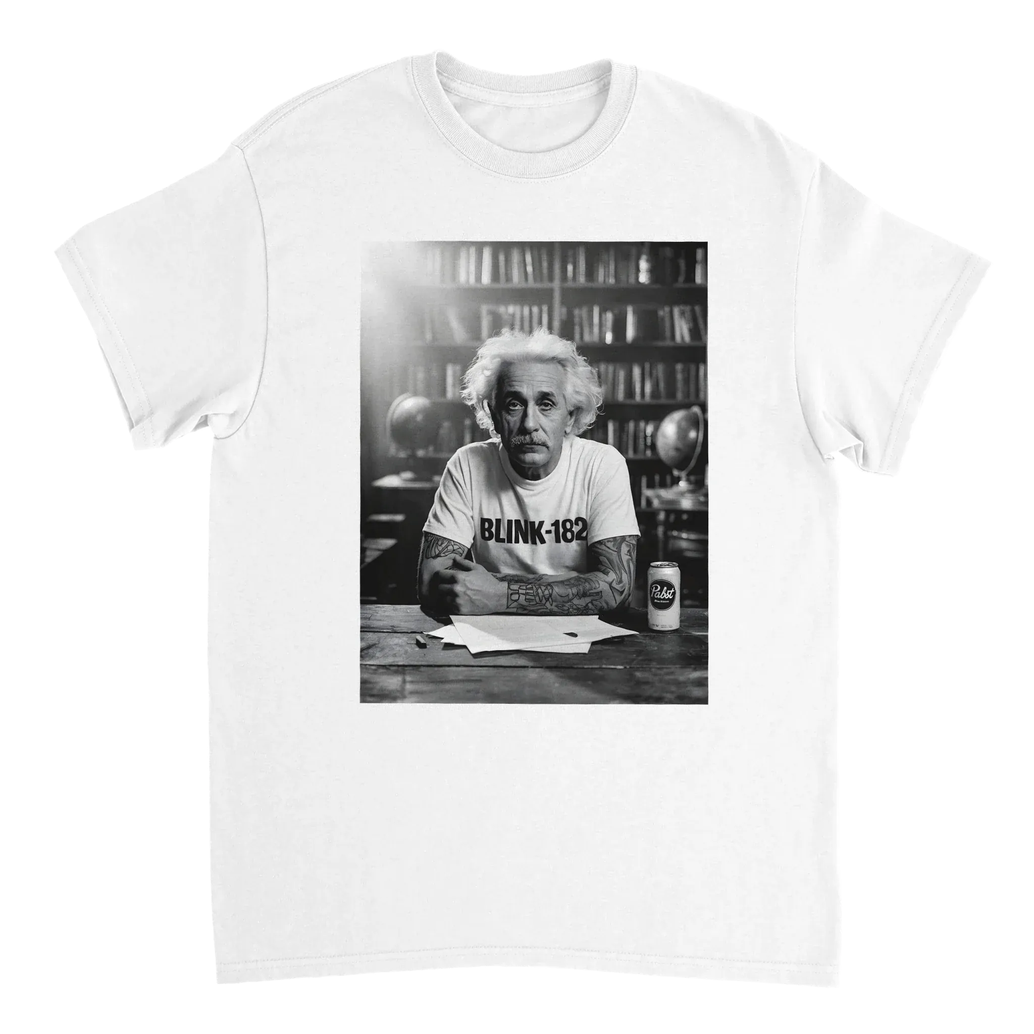 Einstein was a Blink fan White / S