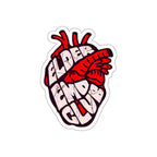 Elder Emo Club Heart Sticker