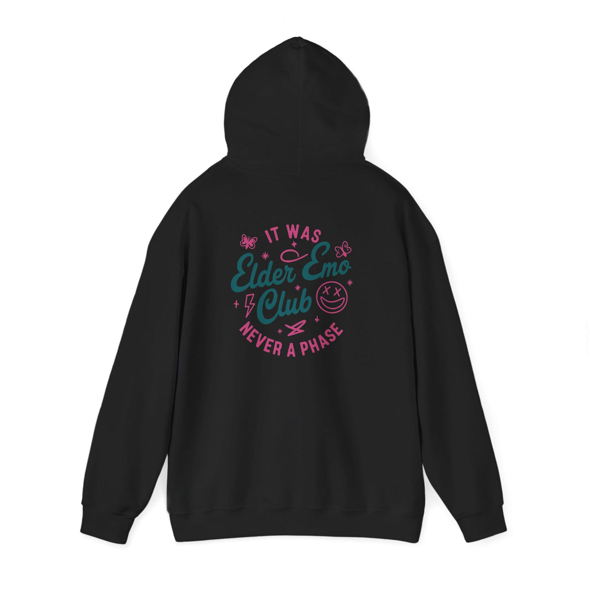 Elder Emo Club Hoodie S / Black