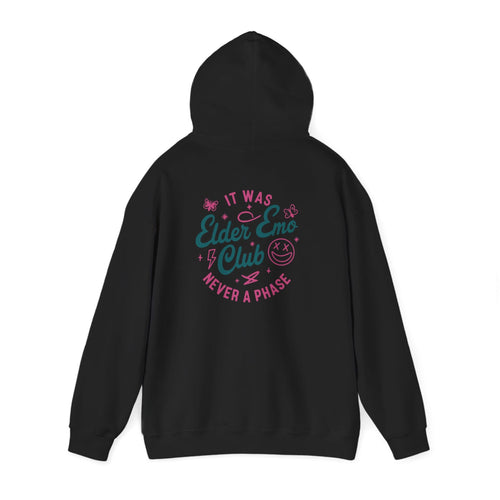 Elder Emo Club Hoodie S / Black