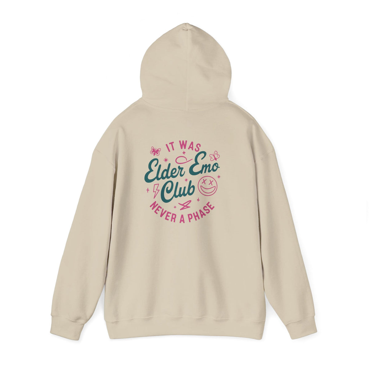 Elder Emo Club Hoodie S / Sand