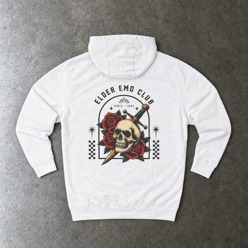 Elder Emo Club Skull & Dagger Hoodie