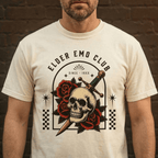 Elder Emo Club Skull & Dagger Tee
