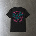 Elder Emo Club Smiley Tee on Comfort Colors Black / S
