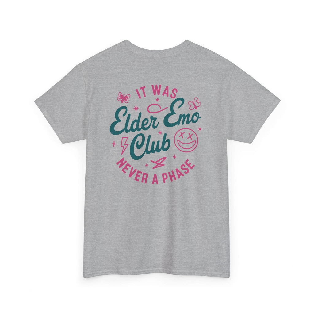 Elder Emo Club Smiley Tee S / Sport Grey