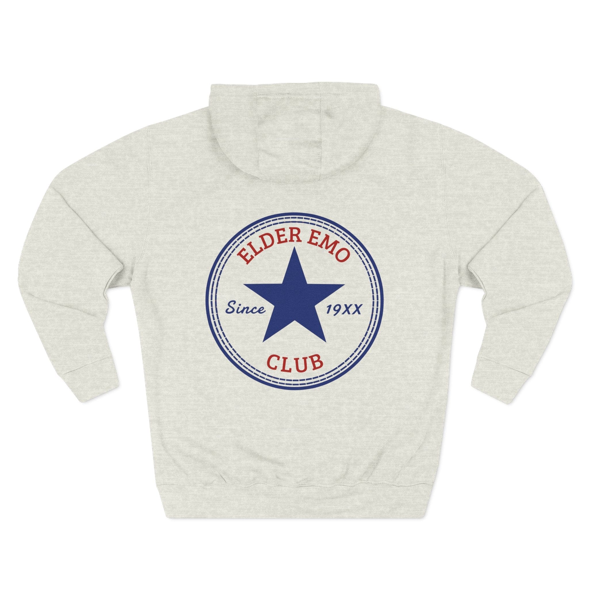 Elder Emo Club Star Hoodie S / Oatmeal Heather