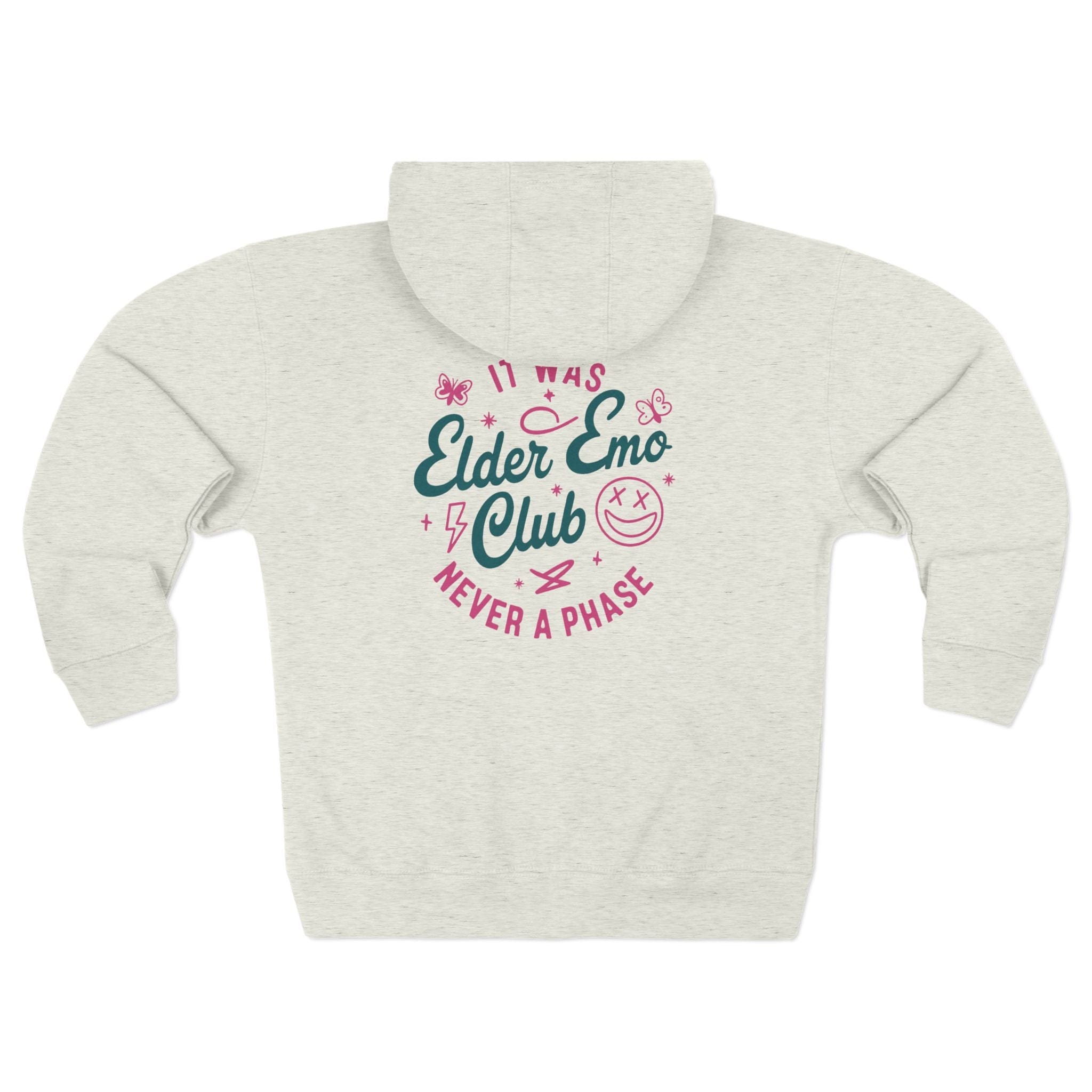 Elder Emo Club Zip-up Hoodie