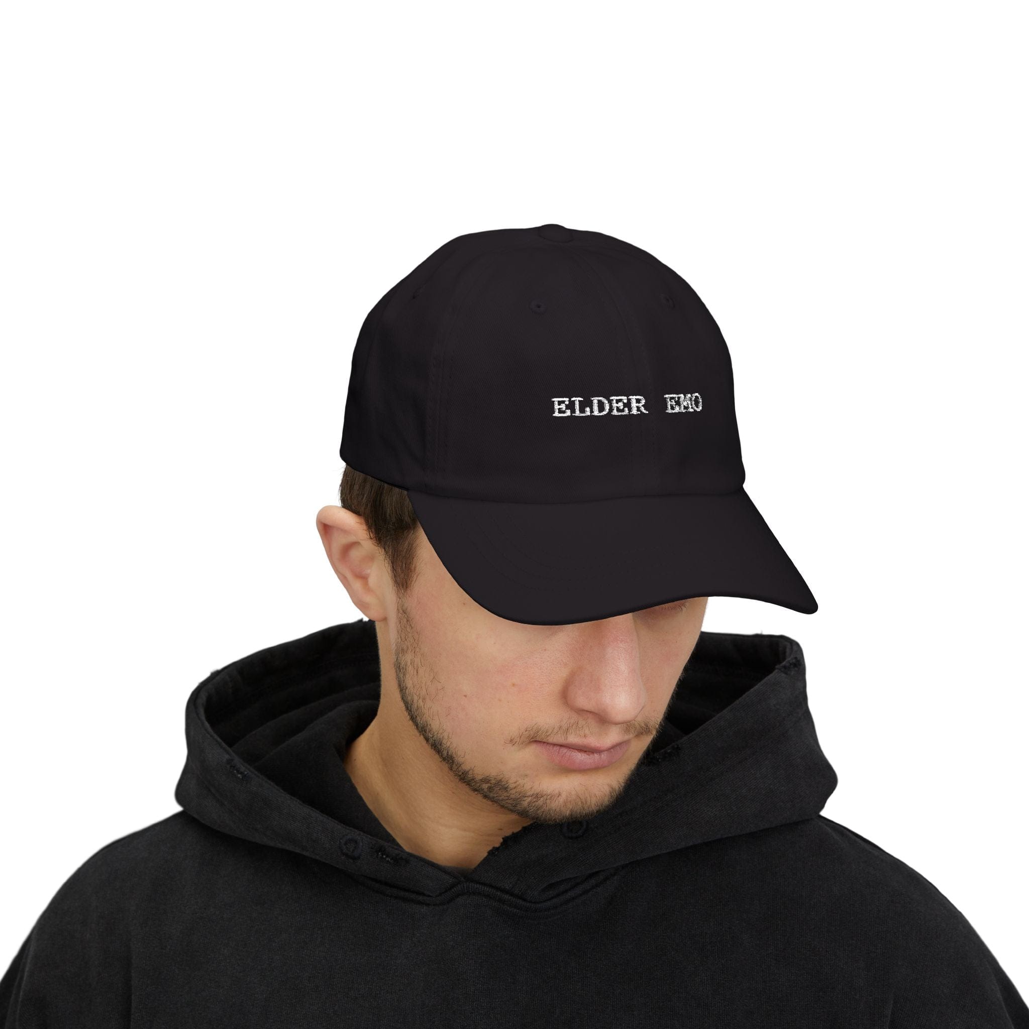 Elder Emo Dad Cap Black / One size