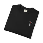 Elder Emo Rose Badge Boxy Tee on Comfort Colors