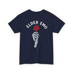 Elder Emo Rose Badge Tee S / Navy