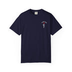 Elder Emo Rose Badge w/ Back Tee on Comfort Colors