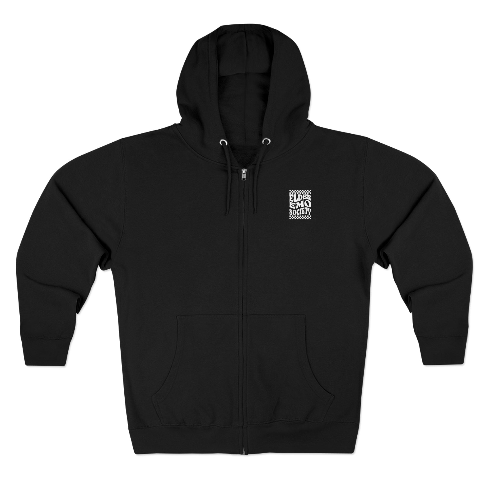 Elder Emo Society Zip-up Hoodie – ElderEmo.com