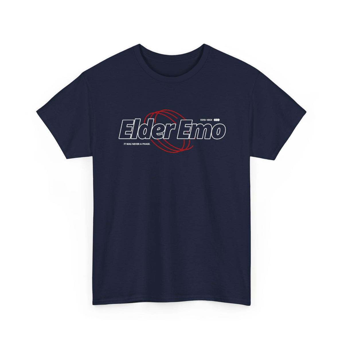 Elder Emo Was Never A Phase Tee S / Navy