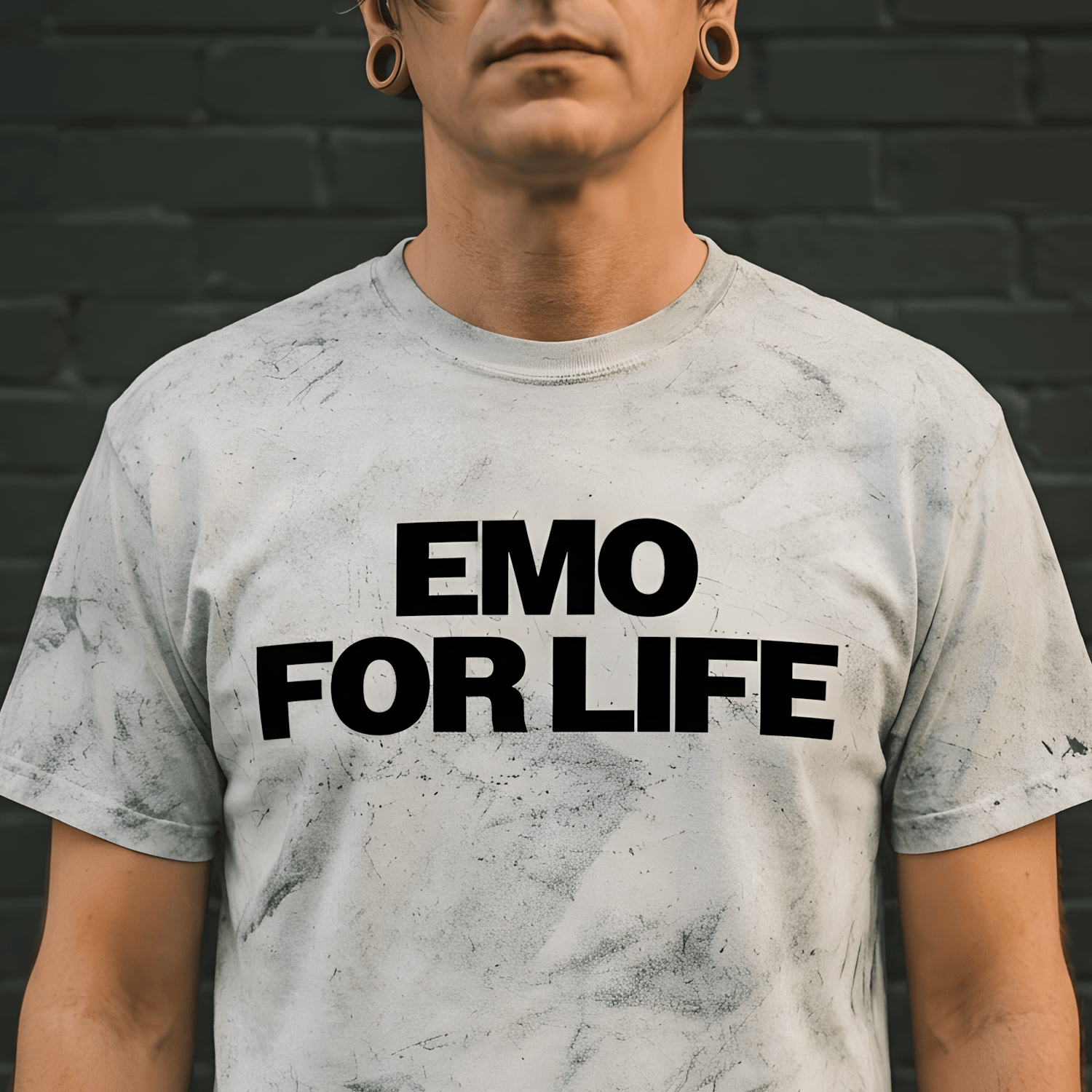 EMO FOR LIFE Color Blast Tee