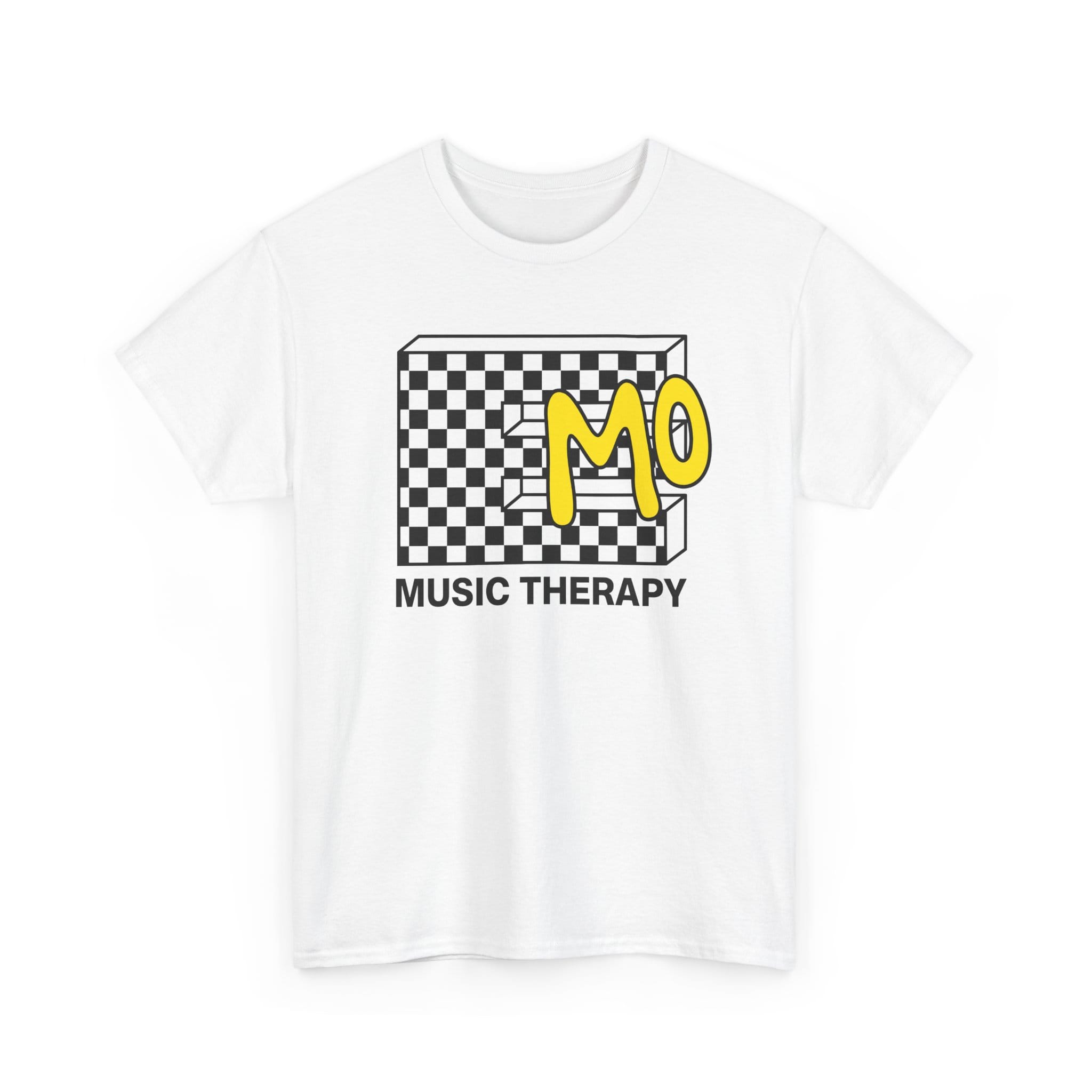 Emo Music Therapy BYW Tee White / S