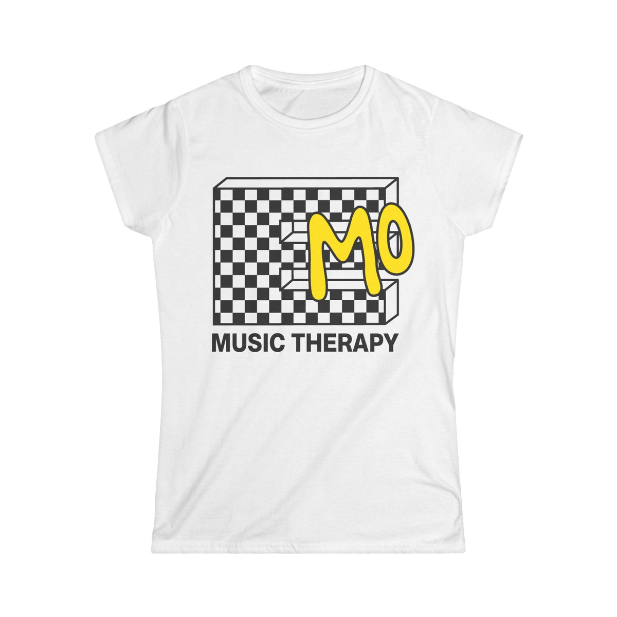 Emo Music Therapy BYW - Women's Tee CA S / White