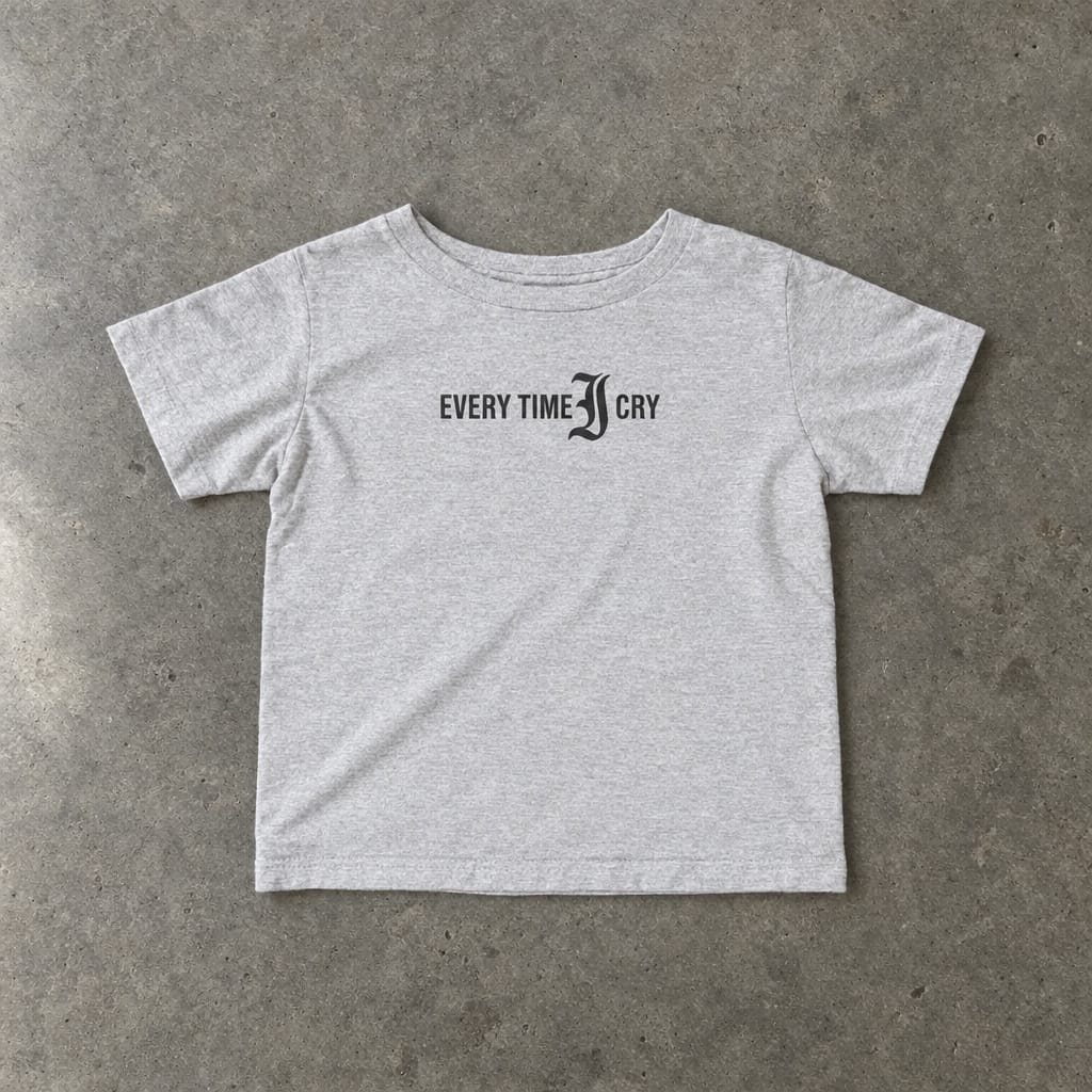 Every Time I Cry - Infant Tee Heather / 6M