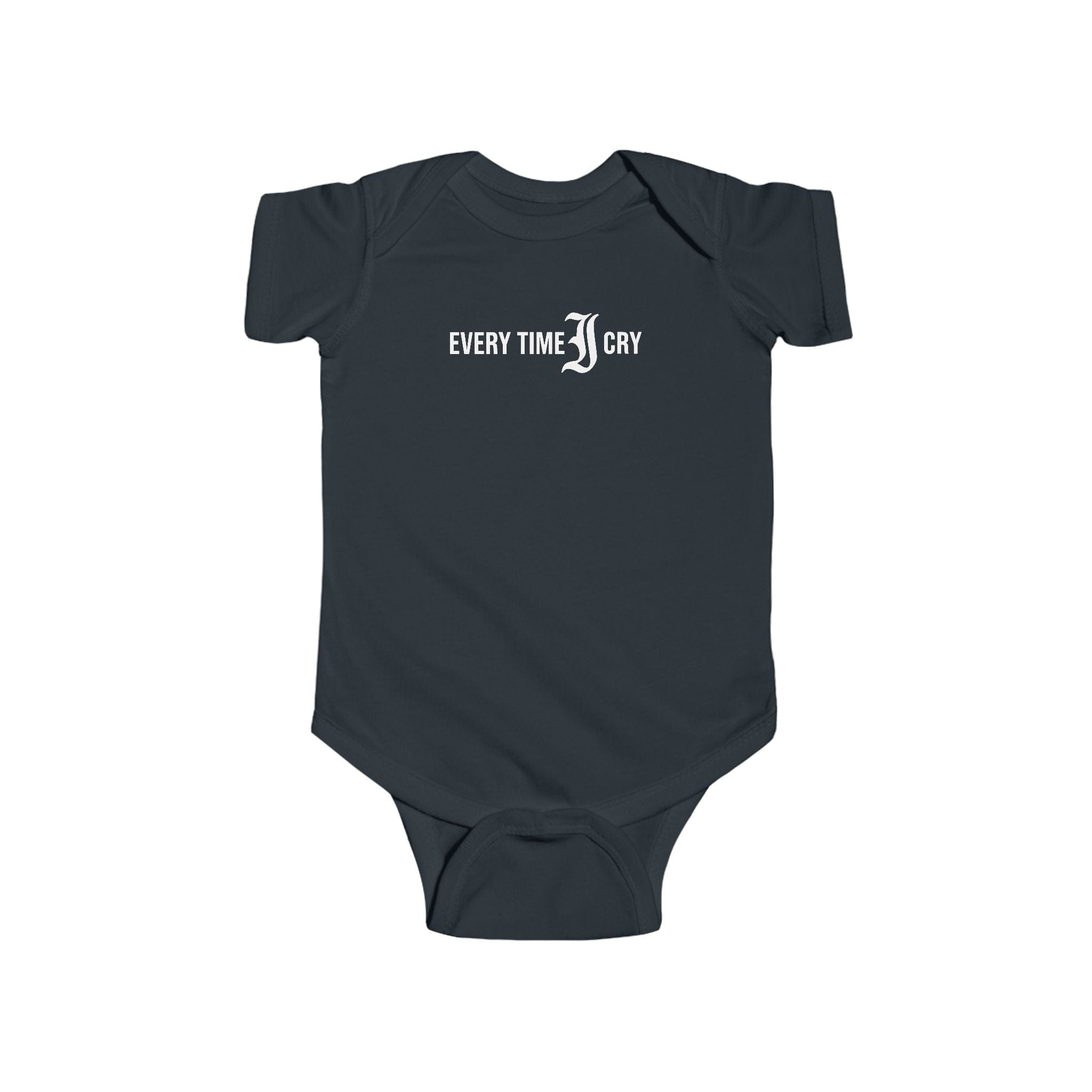 Every Time I Cry - Onesie Black / NB (0-3M)