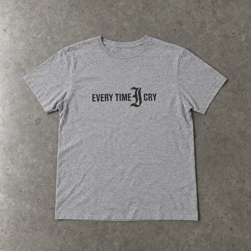 Every Time I Cry - Toddler Tee Athletic Heather / 2T
