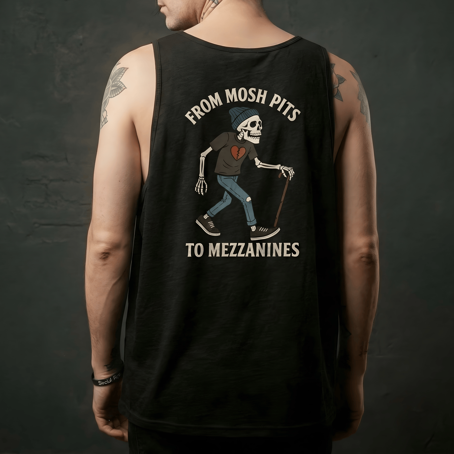 From Mosh Pits to Mezzanines Tank