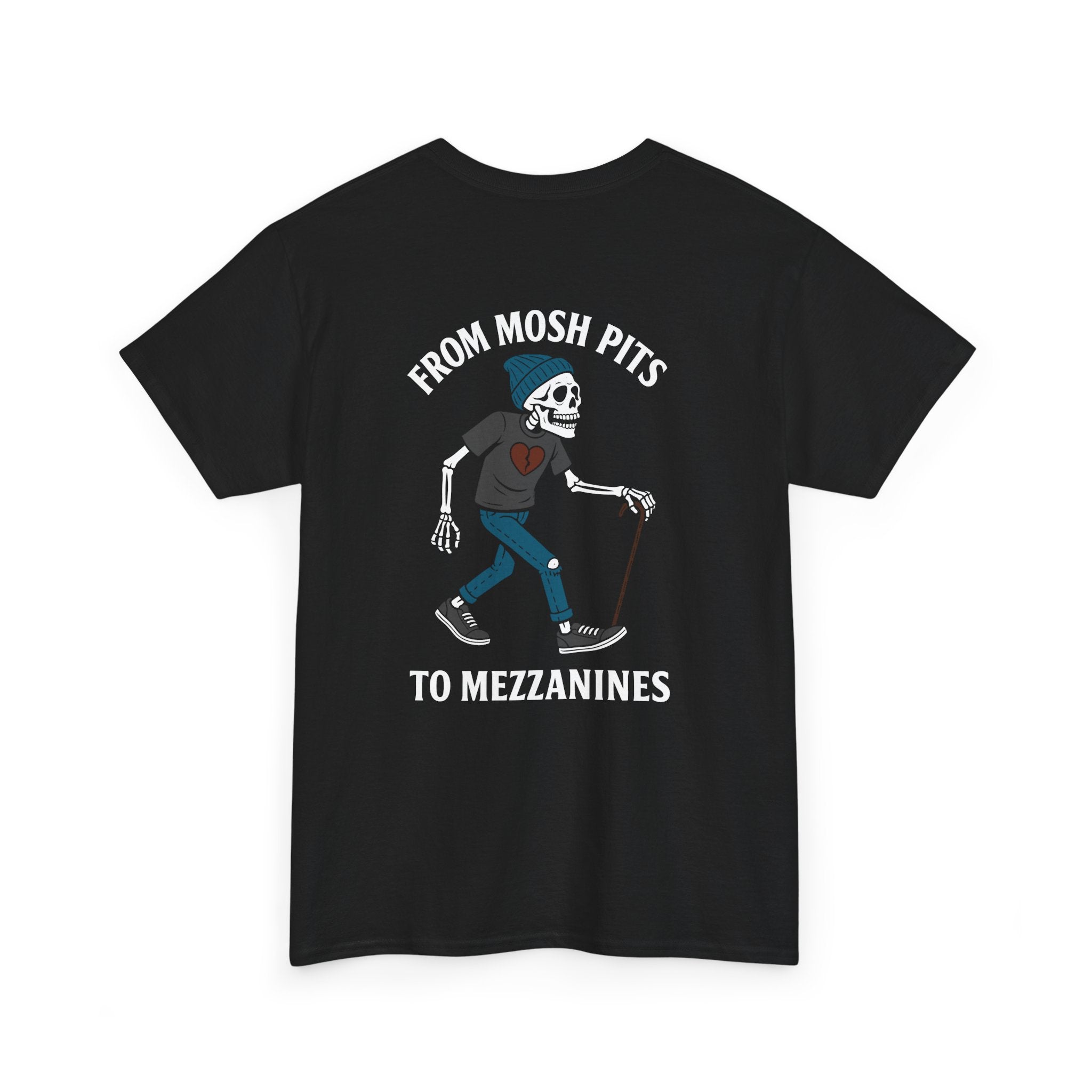 From Mosh Pits to Mezzanines Tee Black / S