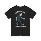 From Mosh Pits to Mezzanines Tee S / Black