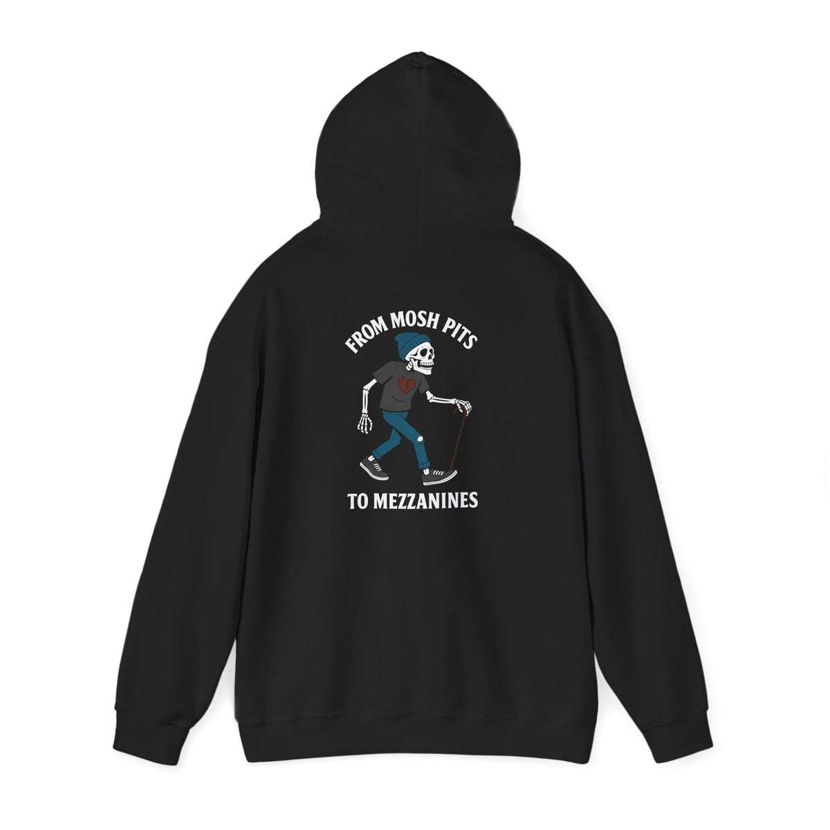 From Moshpits to Mezzanines Hoodie S / Black