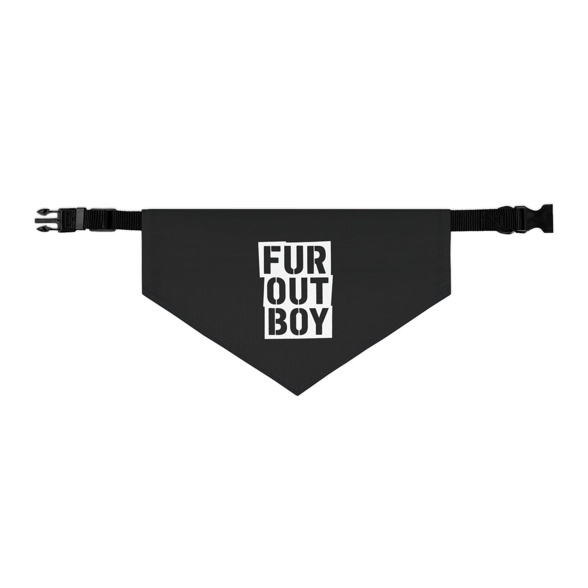 Fur Out Boy Pet Bandana L