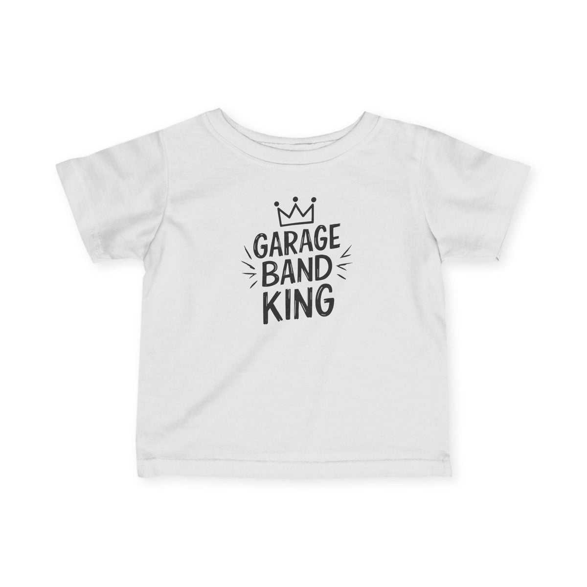 Garage Band King - Infant Tee CA White / 6M