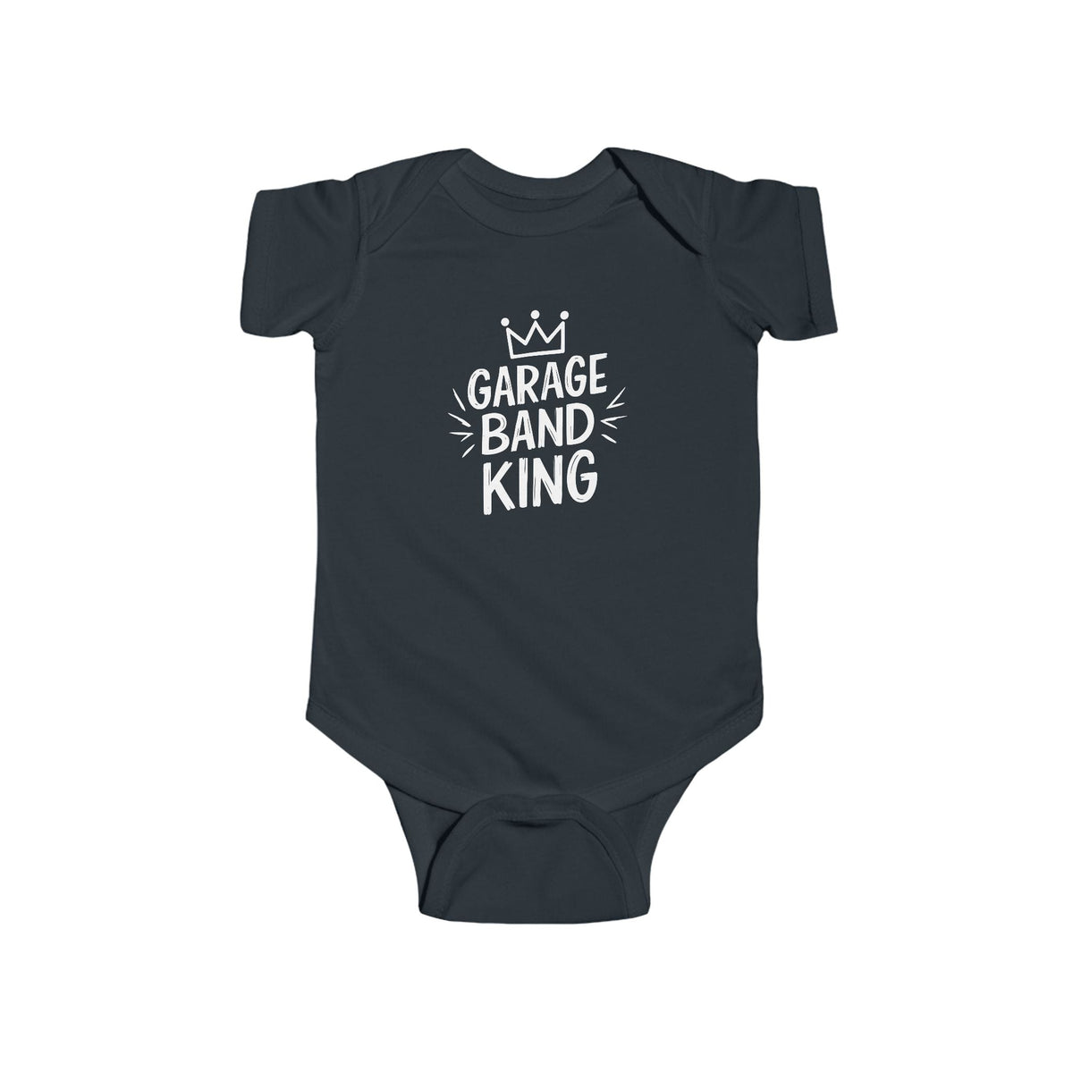 Garage Band King - Onesie CA Black / NB (0-3M)