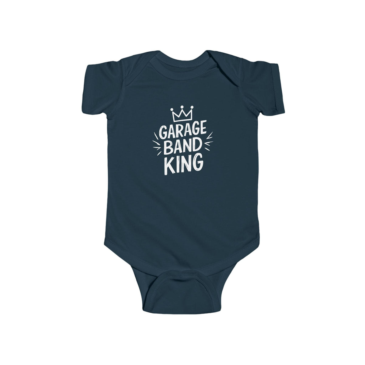 Garage Band King - Onesie CA Navy / NB (0-3M)