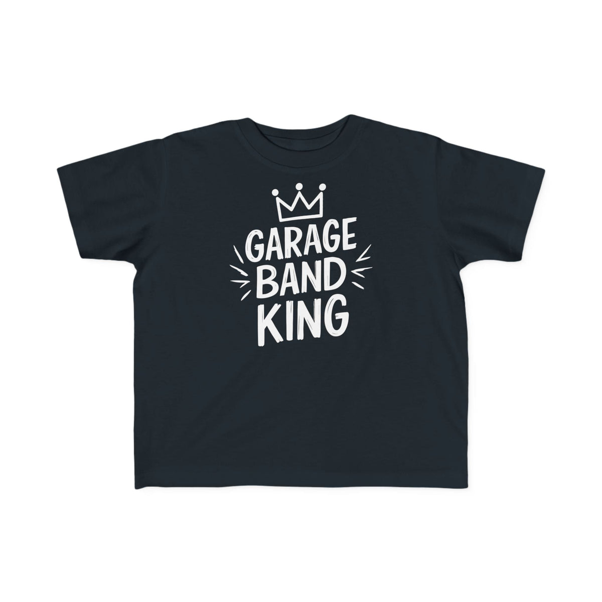 Garage Band King - Toddler Tee CA Black / 2T