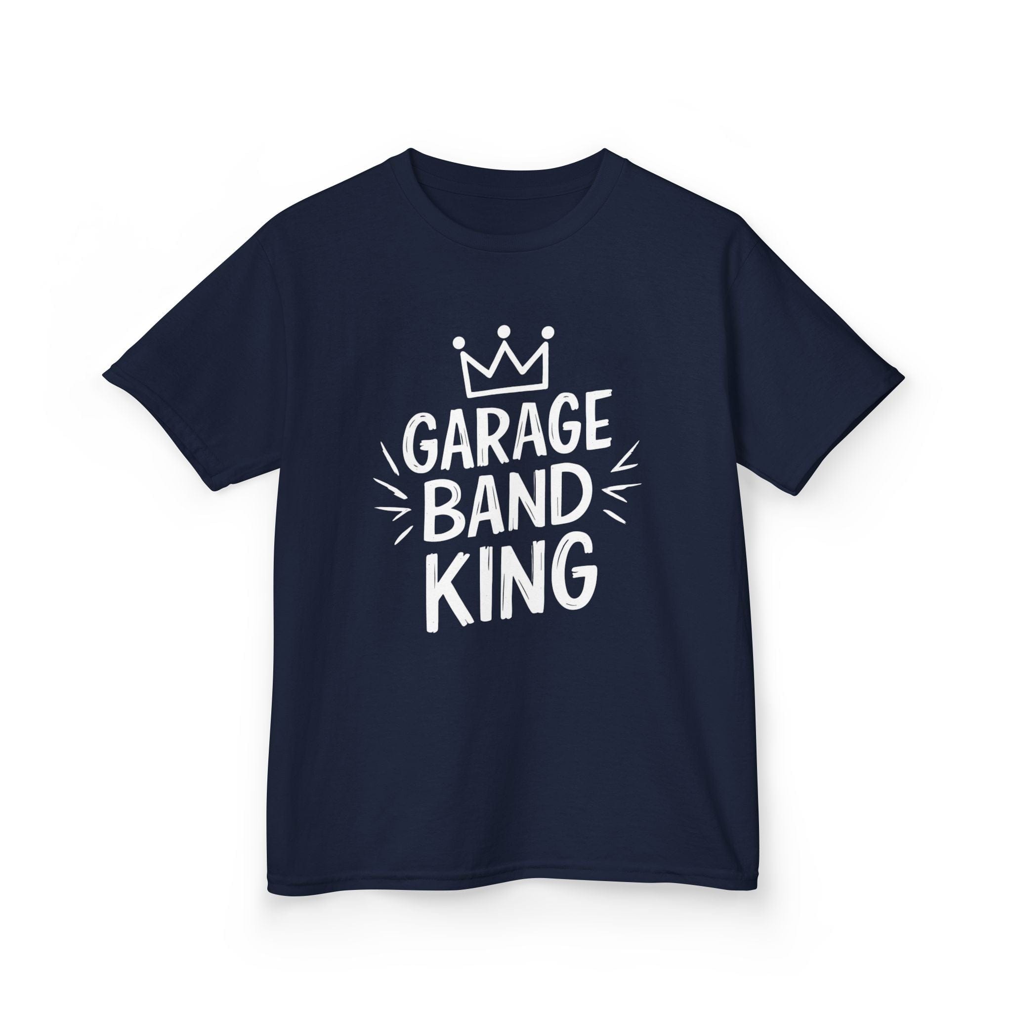 Garage Band King - Youth Tee Navy / XS