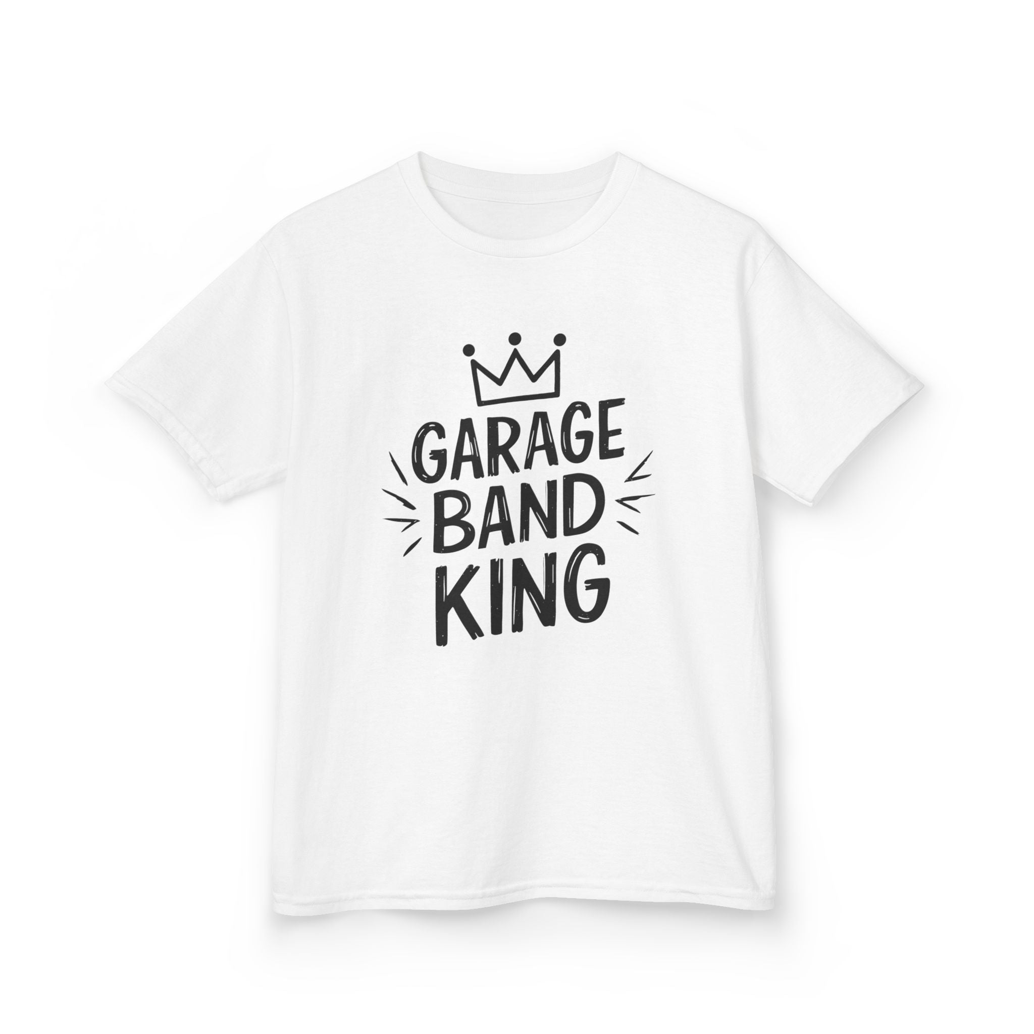 Garage Band King - Youth Tee White / XS