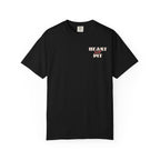 Heart Says Pit, Knees Say Sit Tee on Comfort Colors Black / S