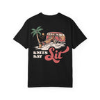 Heart Says Pit, Knees Say Sit Tee on Comfort Colors Black / S