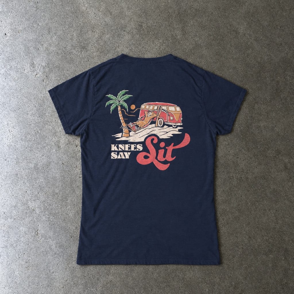 Heart Says Pit, Knees Say Sit - Women's Tee