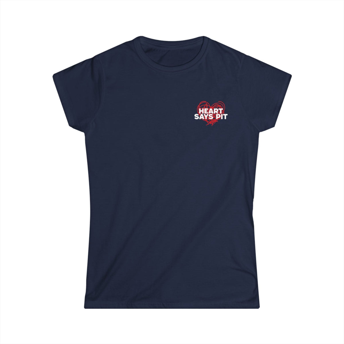 Hearts Says Pit, Back Says Balcony - Women's Tee CA