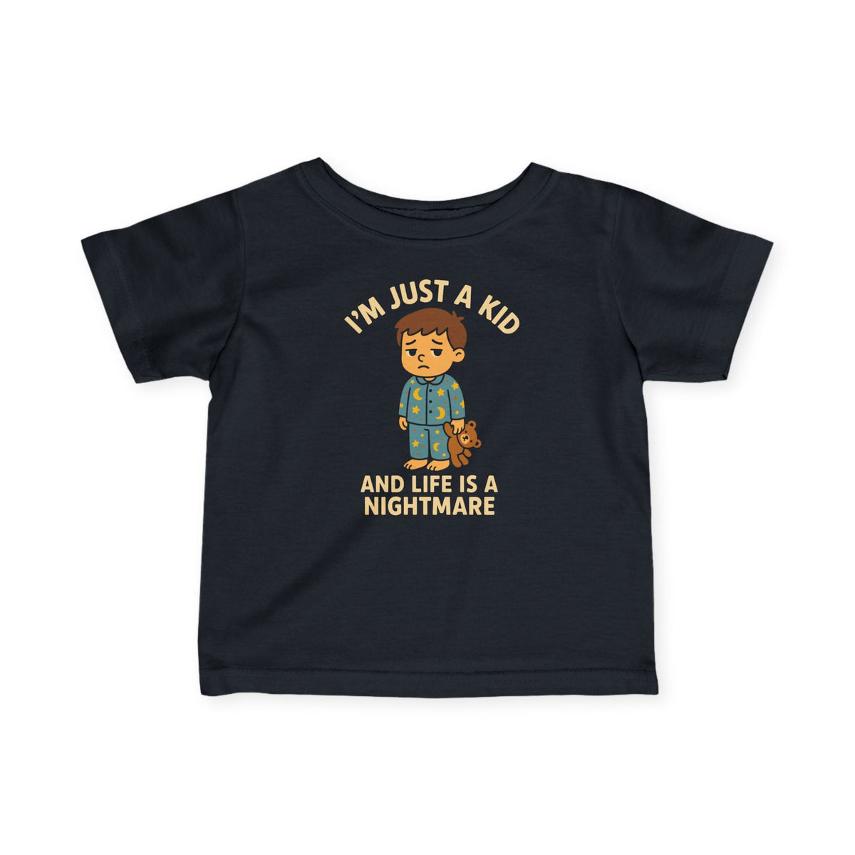 I'm Just A Kid - Infant Tee CA Black / 6M
