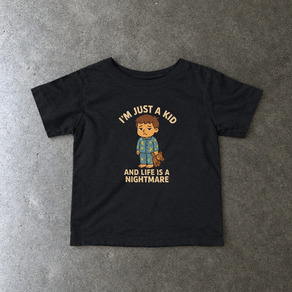 I'm Just A Kid - Infant Tee CA Black / 6M