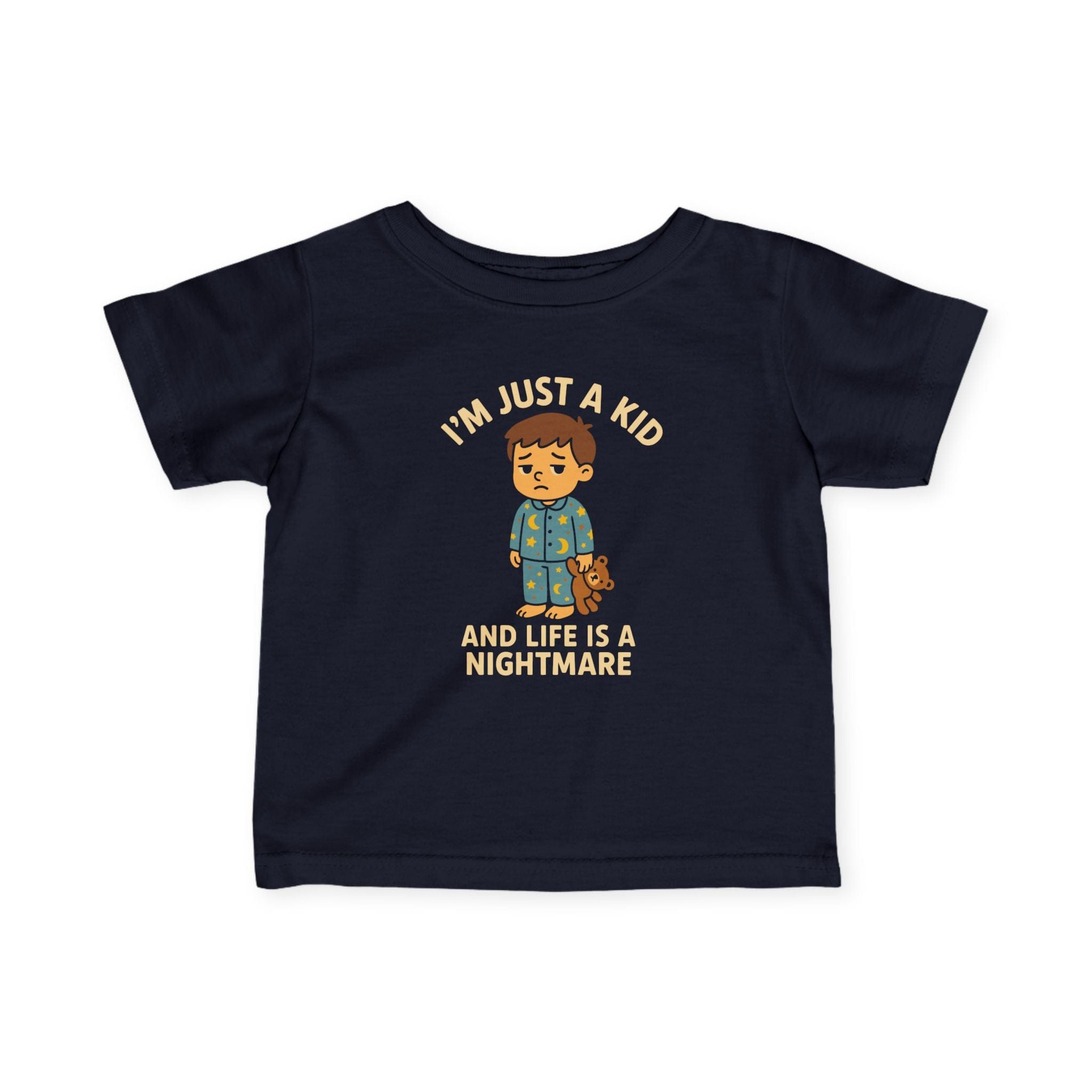 I'm Just A Kid - Infant Tee Navy / 6M
