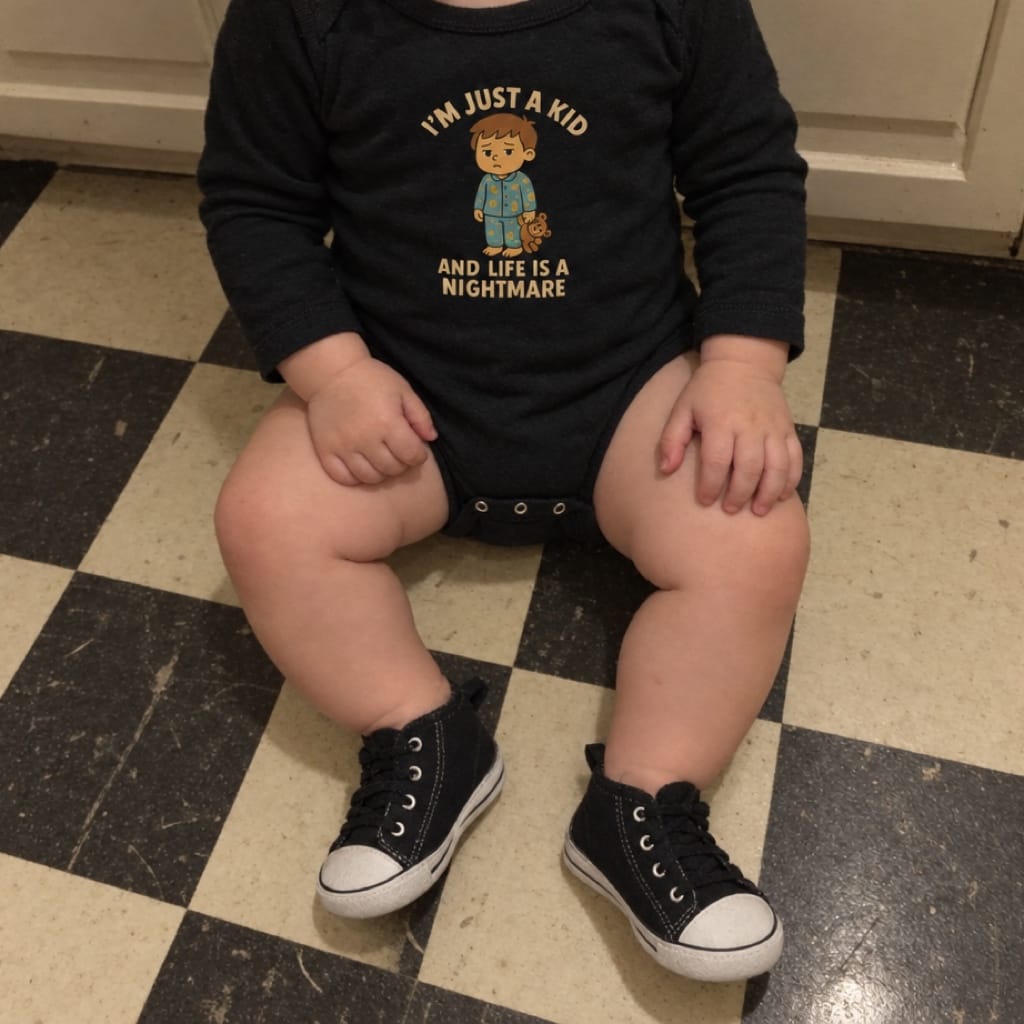 I'm Just A Kid - Long Sleeve Onesie