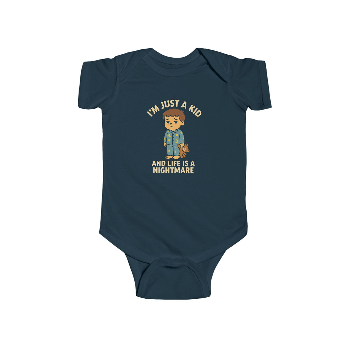 I'm Just A Kid - Onesie CA Navy / NB (0-3M)