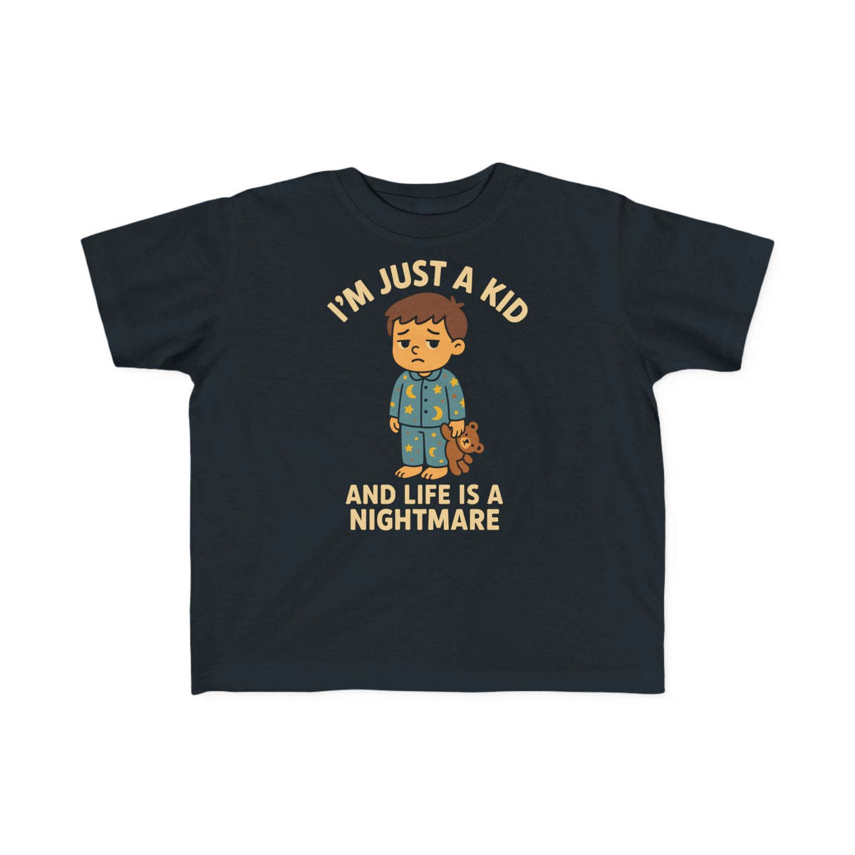 I'm Just A Kid - Toddler Tee CA Black / 2T
