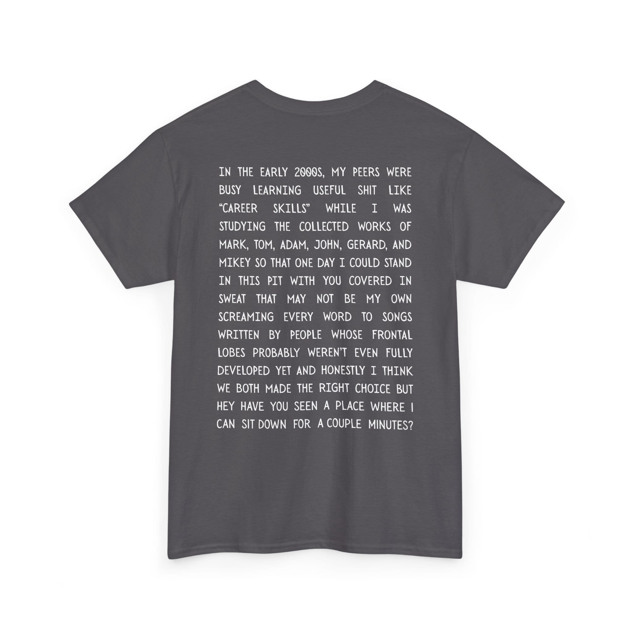 In the Early 2000s Tee Charcoal / S
