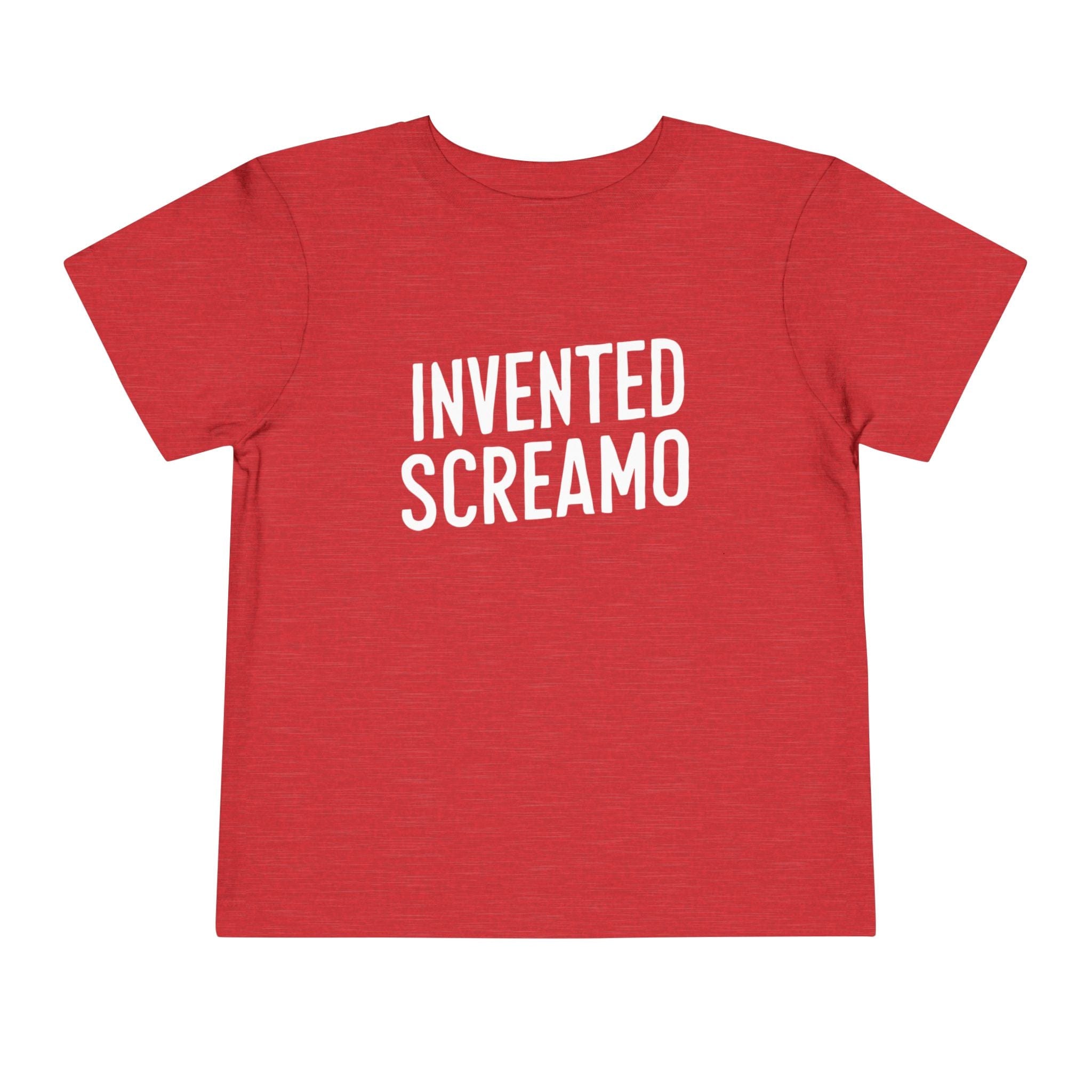 Invented Screamo - Toddler Tee Heather Red / 2T