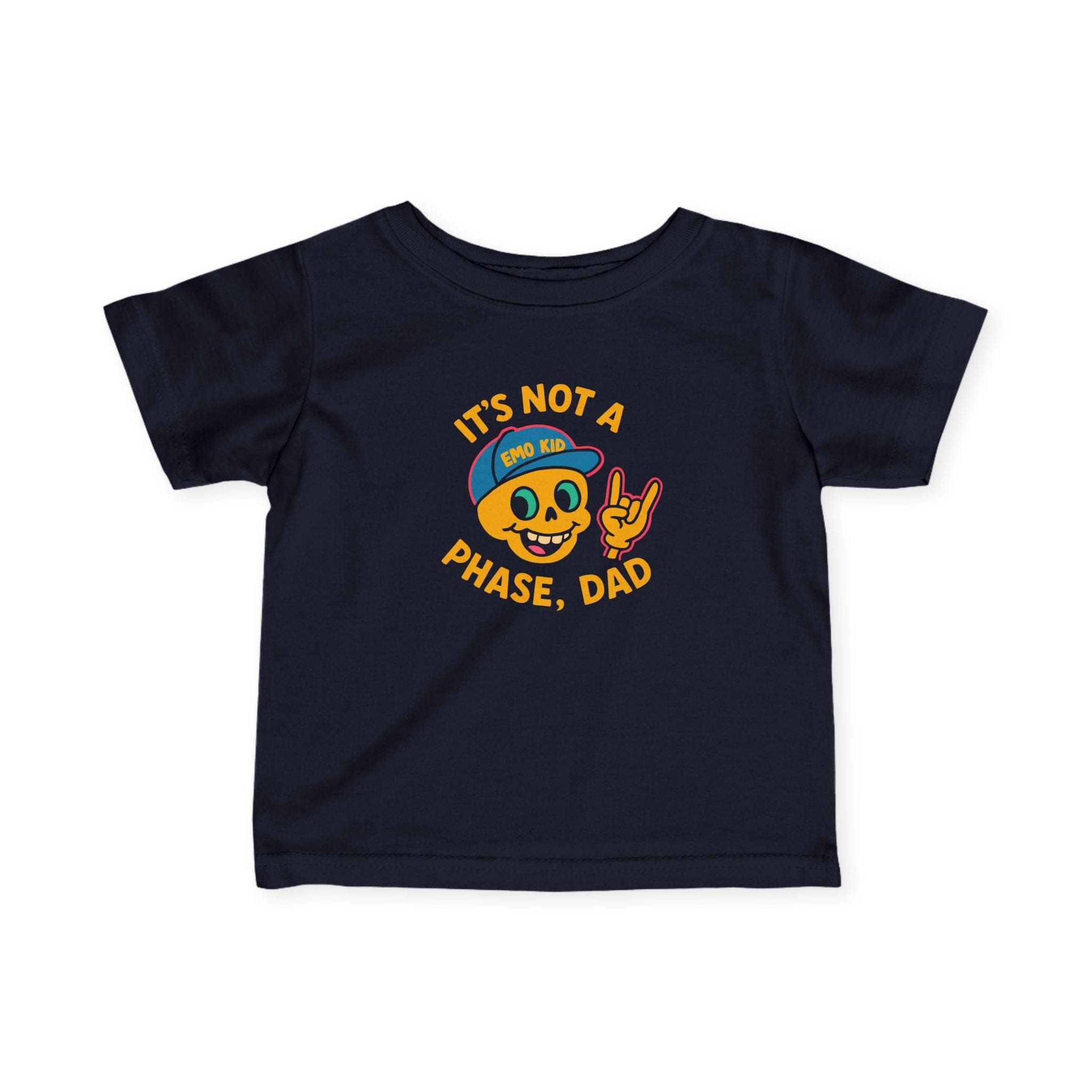 It's Not A Phase, Dad - Infant Tee Navy / 6M