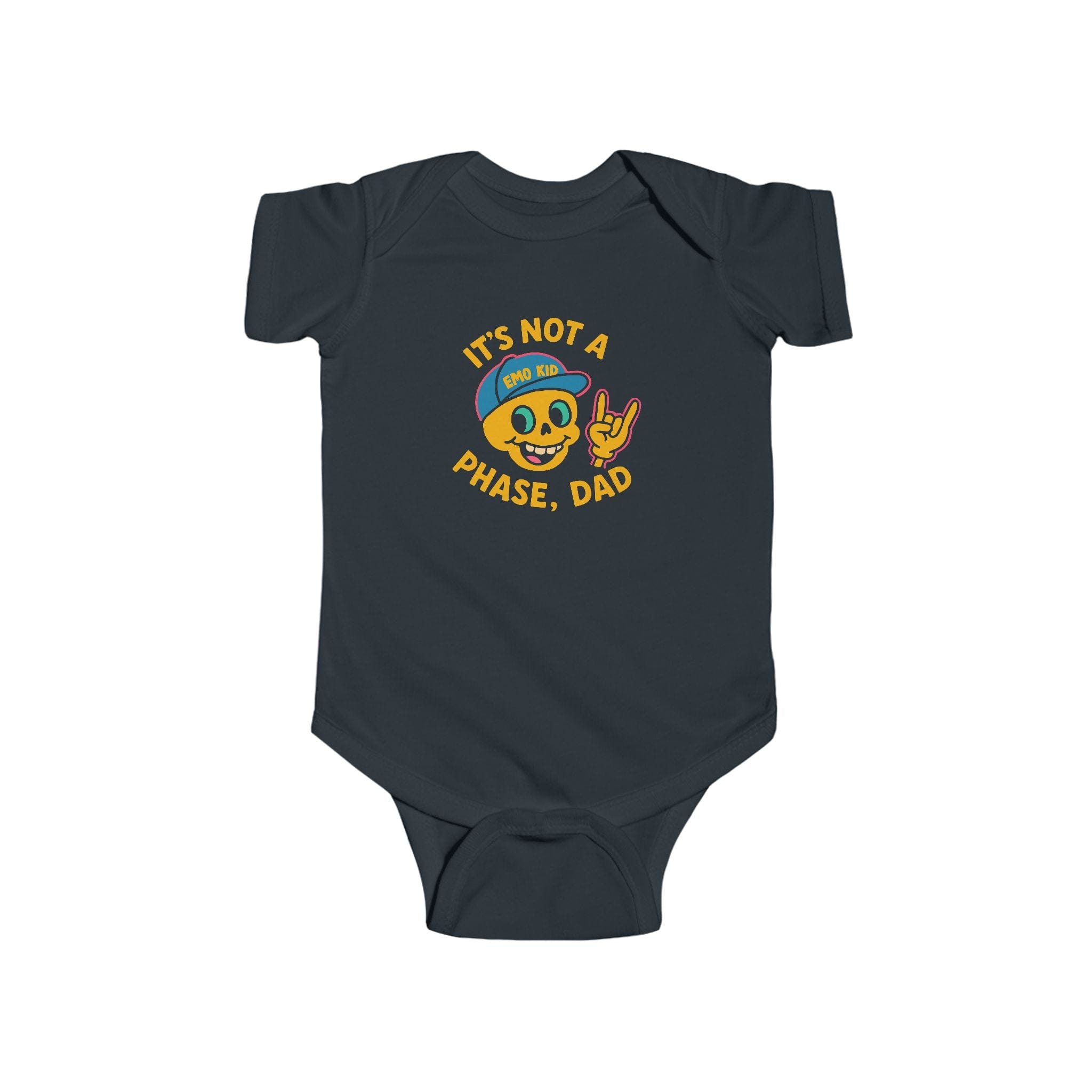 It's Not A Phase, Dad - Onesie Black / NB (0-3M)